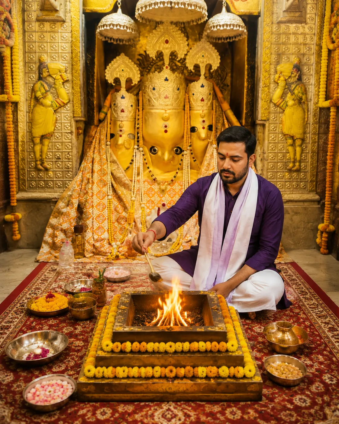 Maa Baglamukhi Havan