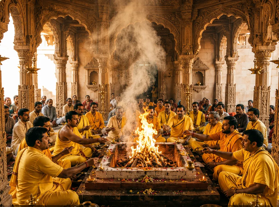 Maa Baglamukhi Hawan