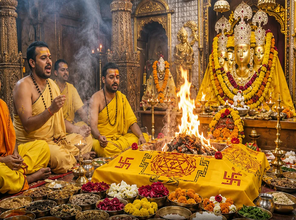 Maa Baglamukhi Anushthan